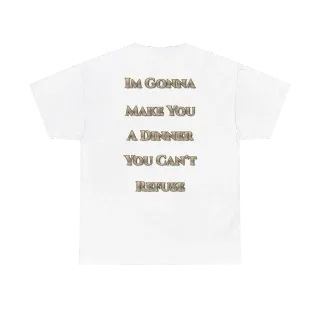 T-Shirt 162 Back White